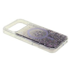 Stylish 2-Tone Transparent Design Magnetic MagSafe Compatible Ring Phone Case with Sparkle Glitter Dust for Apple iPhone 17 Air (Black) Stylish 2-Tone Transparent Design Magnetic MagSafe Compatible Ring Phone Case with Sparkle Glitter Dust for Apple iPhone 17 Air (Black)